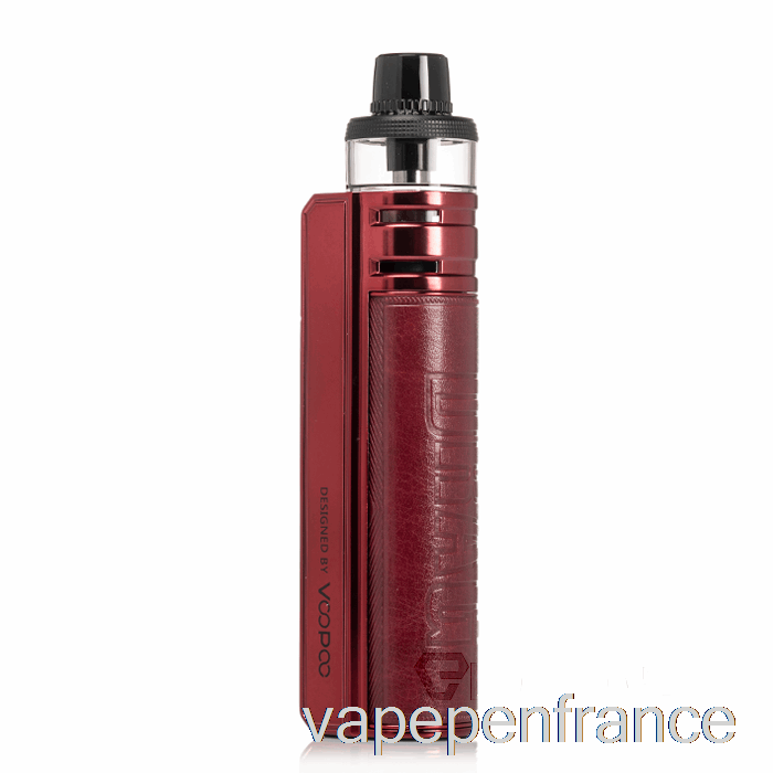Voopoo Drag H80s Pod Mod Kit Stylo Vape Rouge Prune